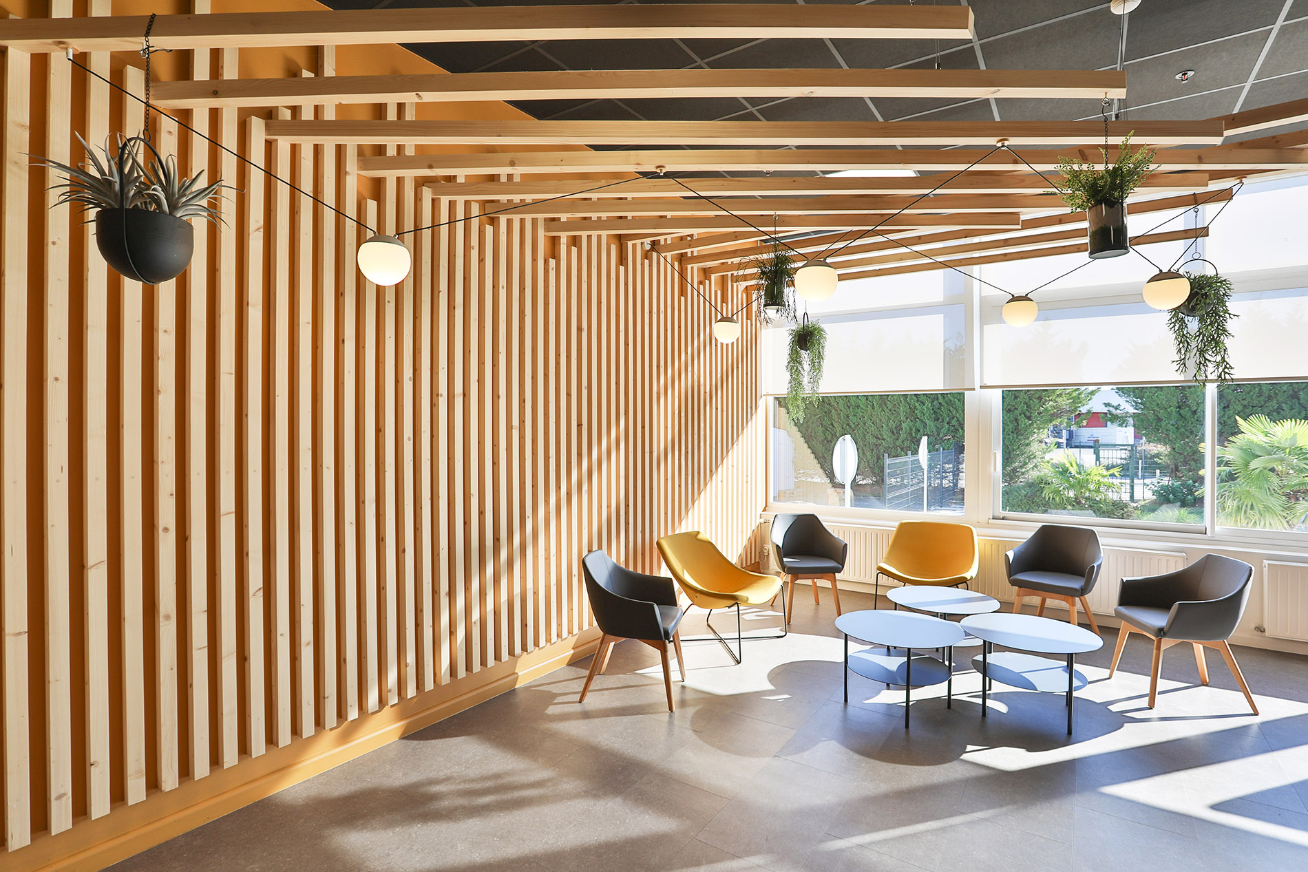 Salle de Pause – Site de production