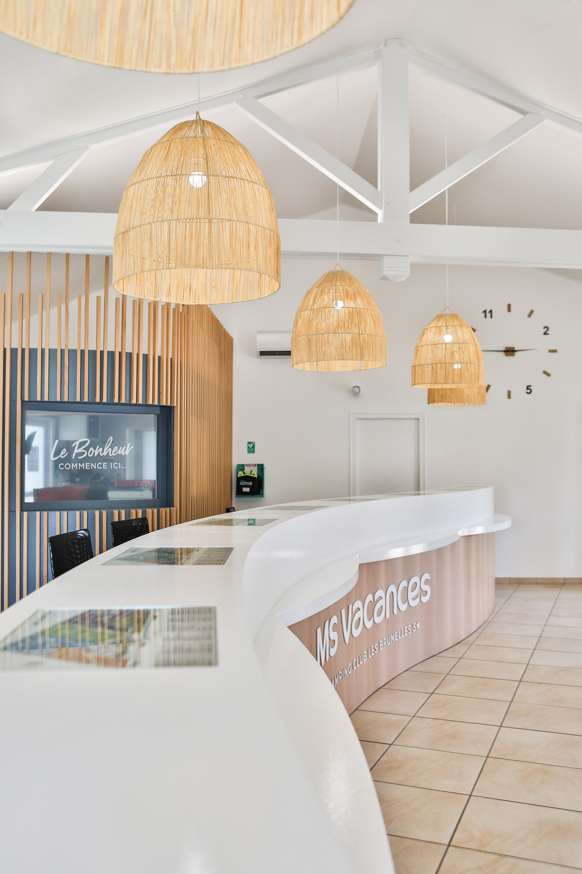 Modernisation Réception Hôtellerie de Plein Air