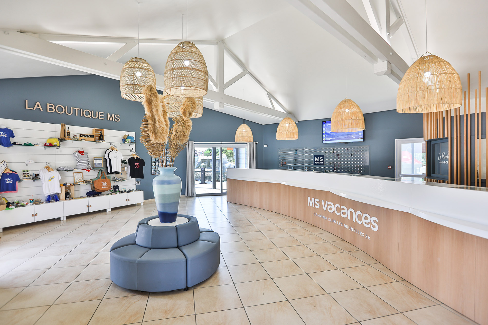 Modernisation Réception Hôtellerie de Plein Air